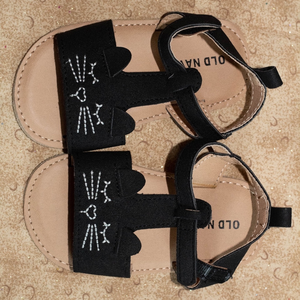 18-24 months old navy sandals never worn